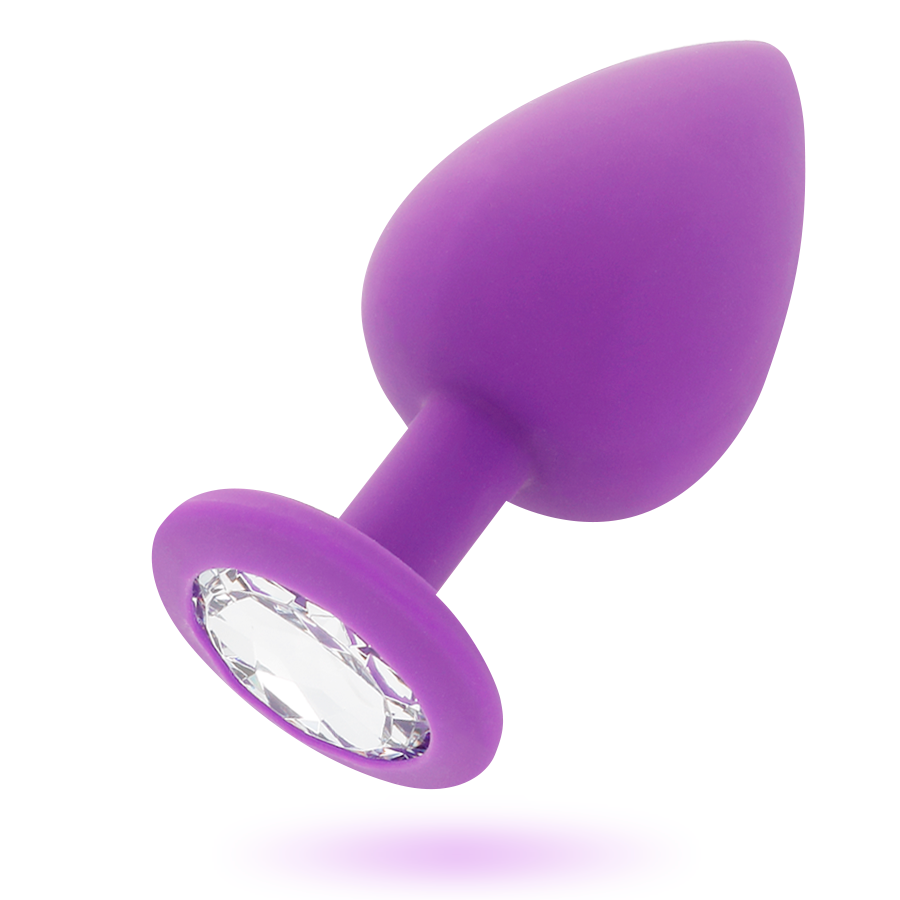 Intense Toys – Plug Anale in Silicone con Base a Diamante