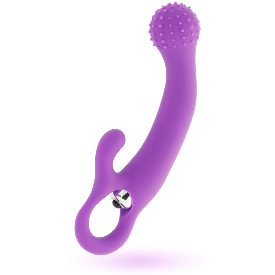 Vibratore Punto G con Stimolazione Clitoridea Naila – Intense Toys