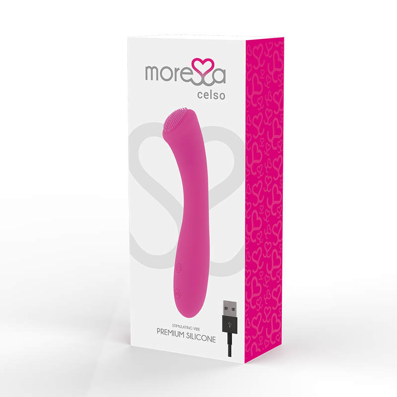 Vibratore Celso Moressa – 30 Vibrazioni Intense, Flessibile e Waterproof