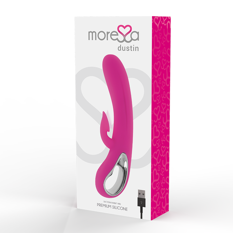 Moressa Dustin – Vibratore Rabbit con Doppia Stimolazione: Punto A e Suzione Clitoridea