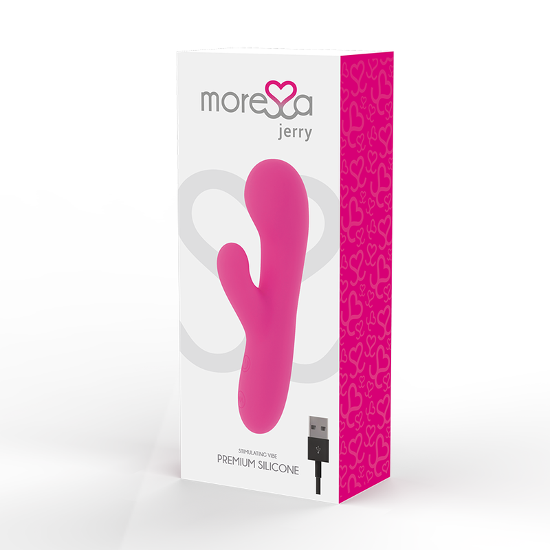 Moressa Jerry – Vibratore Rabbit Doppio Motore con 30 Modalità di Vibrazione