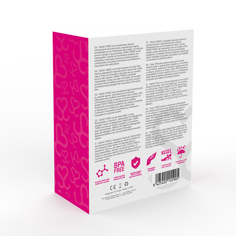 Moressa – OSIAN THREE Palline Vaginali in Silicone 85 g