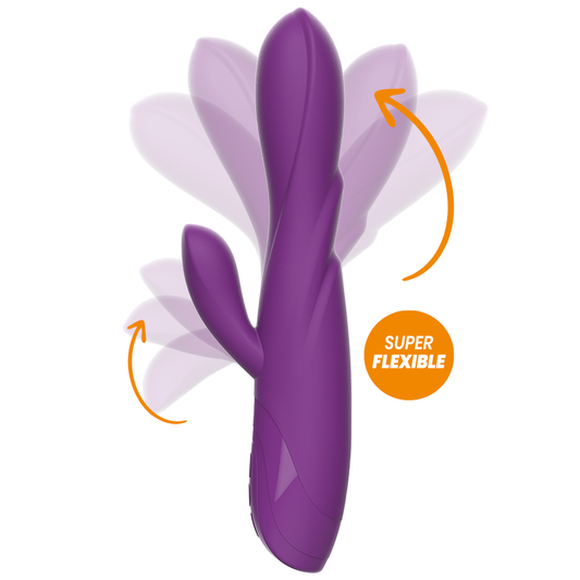 REWORABBIT Vibratore Punto A e Clitoride con Doppio Motore – 10 Modalità di Vibrazione
