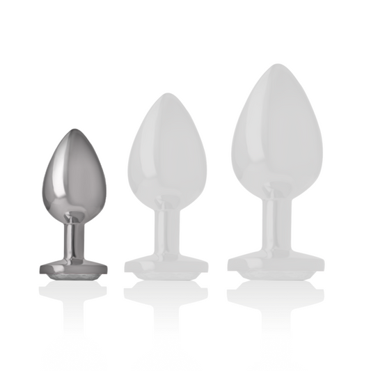 Intense™ – Plug Anale in Metallo con Joya a Diamante taglia S