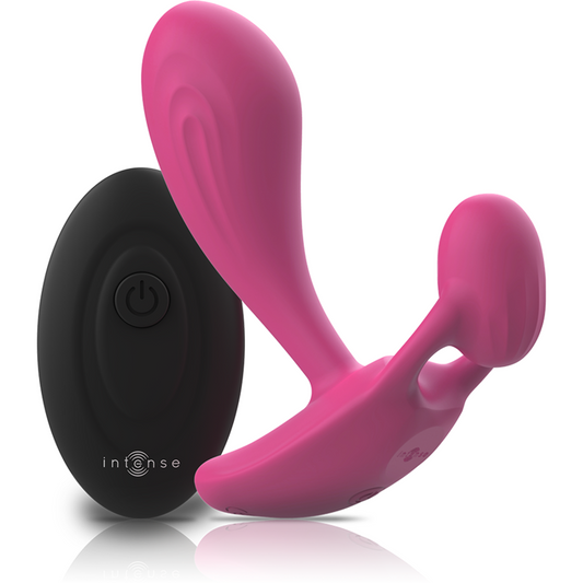 INTENSE Shelly™ – Plug Anale Vibrante Unisex con Doppio Motore e Telecomando