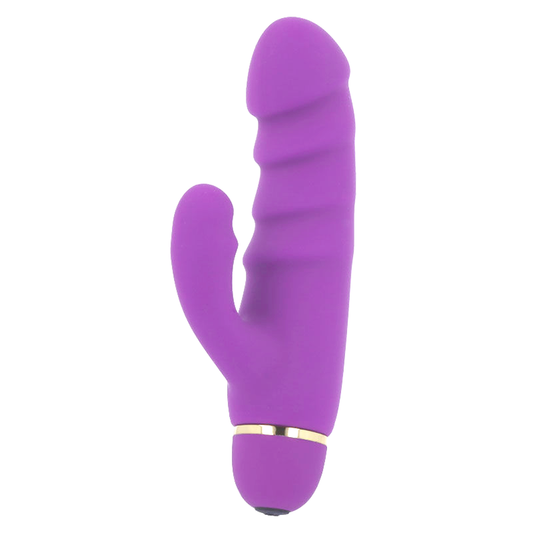 Vibratore Punto G con Stimolatore Clitorideo Crass – Intense Toys