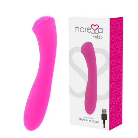Vibratore Celso Moressa – 30 Vibrazioni Intense, Flessibile e Waterproof