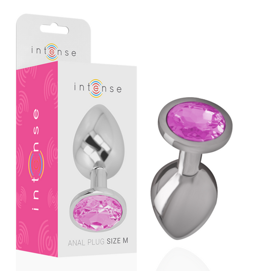 Intense™ – Plug Anale in Metallo con Joya a Diamante taglia M