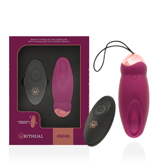 Rithual – Bala Vibrante con Telecomando e Doppio Motore