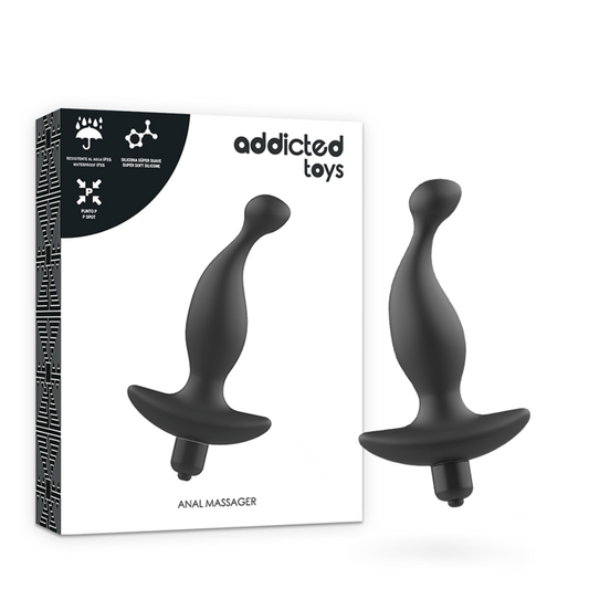 Addicted Toys – Massaggiatore Prostatico Vibrante in Silicone Medicale