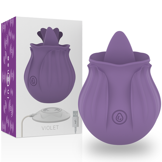Intense™ Violet – Stimolatore Clitorideo Rosa con 10 Vibrazioni