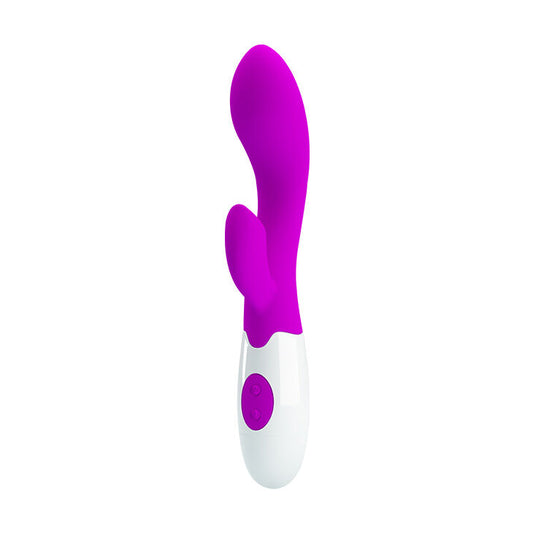 Vibratore Rabbit Viola e Bianco – Doppia Stimolazione per Orgasmi Intensi