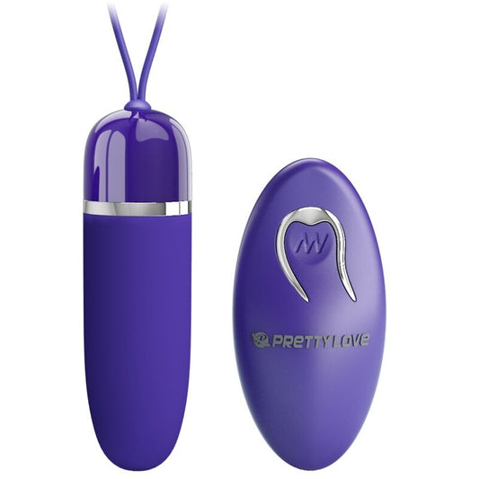 Mini Bala Vibrante Violetta con Telecomando – 12 Funzioni