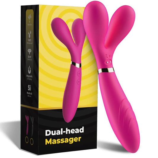 ARMONY – Massaggiatore a Tripla Testa in Silicone Medicale