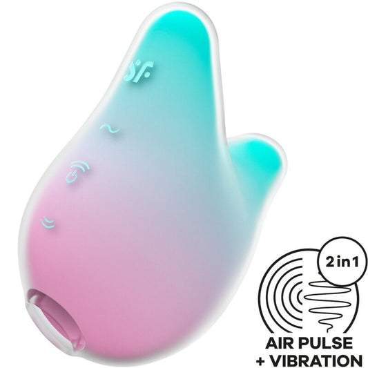 Satisfyer Mermaid Vibes – Stimolatore Clitorideo Air Pulse e Vibrazioni