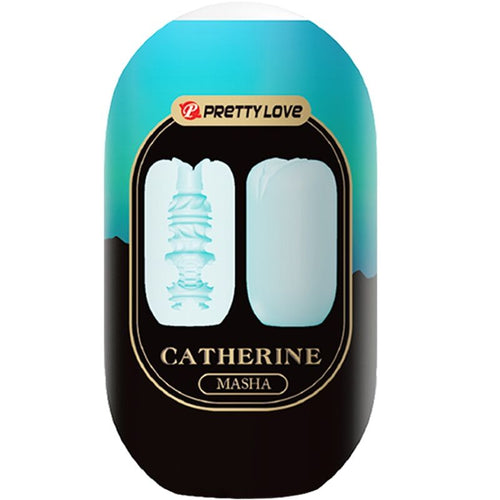 Masturbatore Pretty Love Egg Hard Boiled Blu con Texture Stimolanti