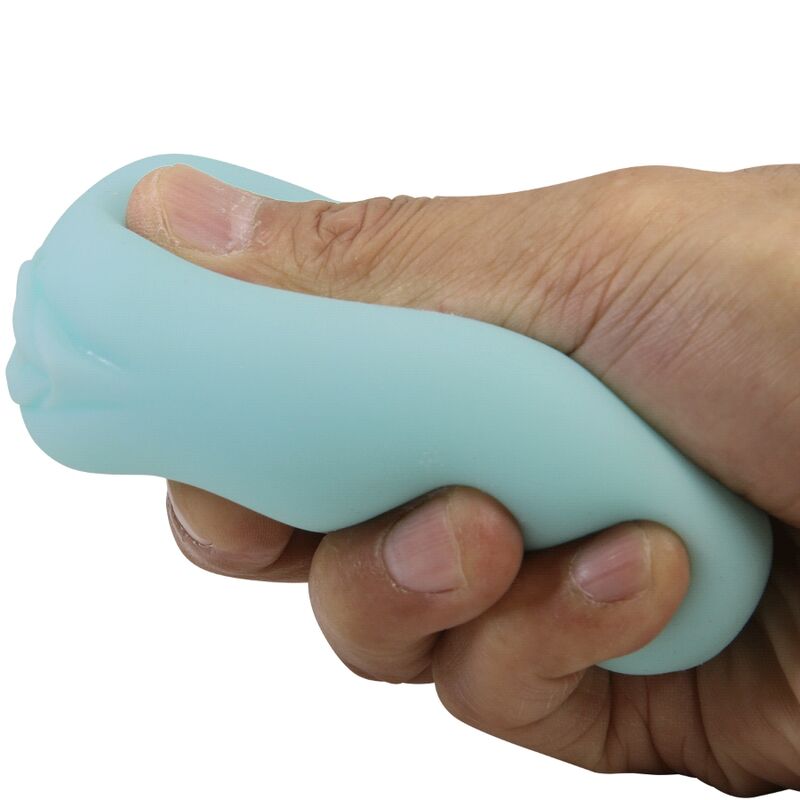 Pretty Love – Masturbatore Egg Hard Boiled Blu con Texture Stimolanti