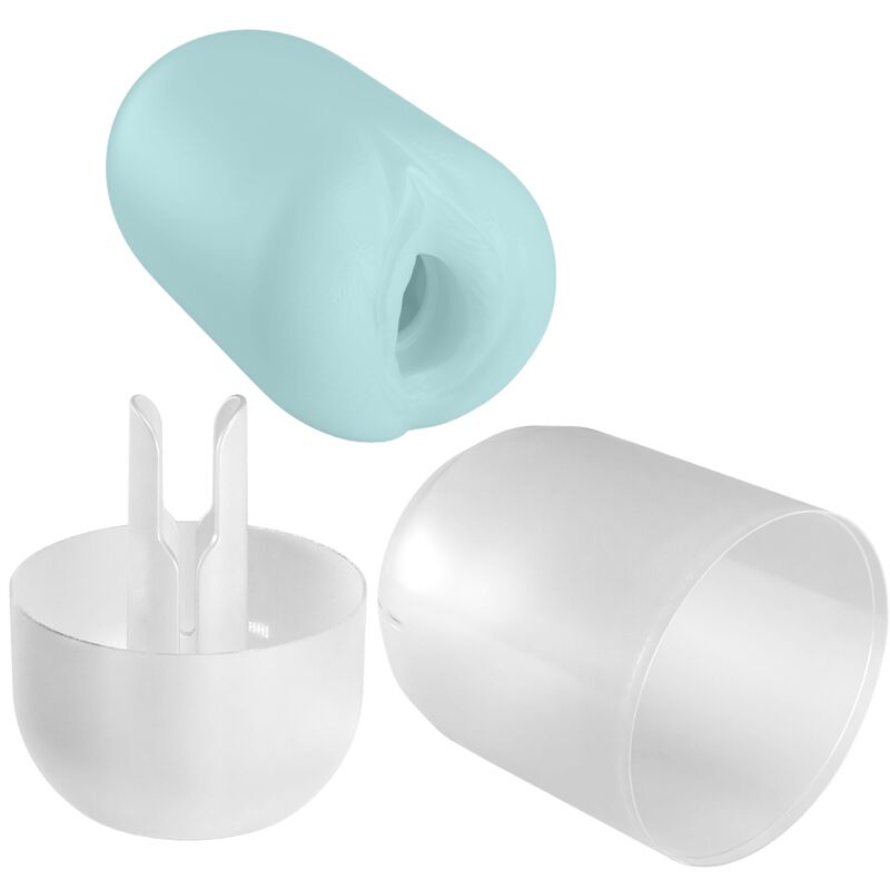 Pretty Love – Masturbatore Egg Hard Boiled Blu con Texture Stimolanti
