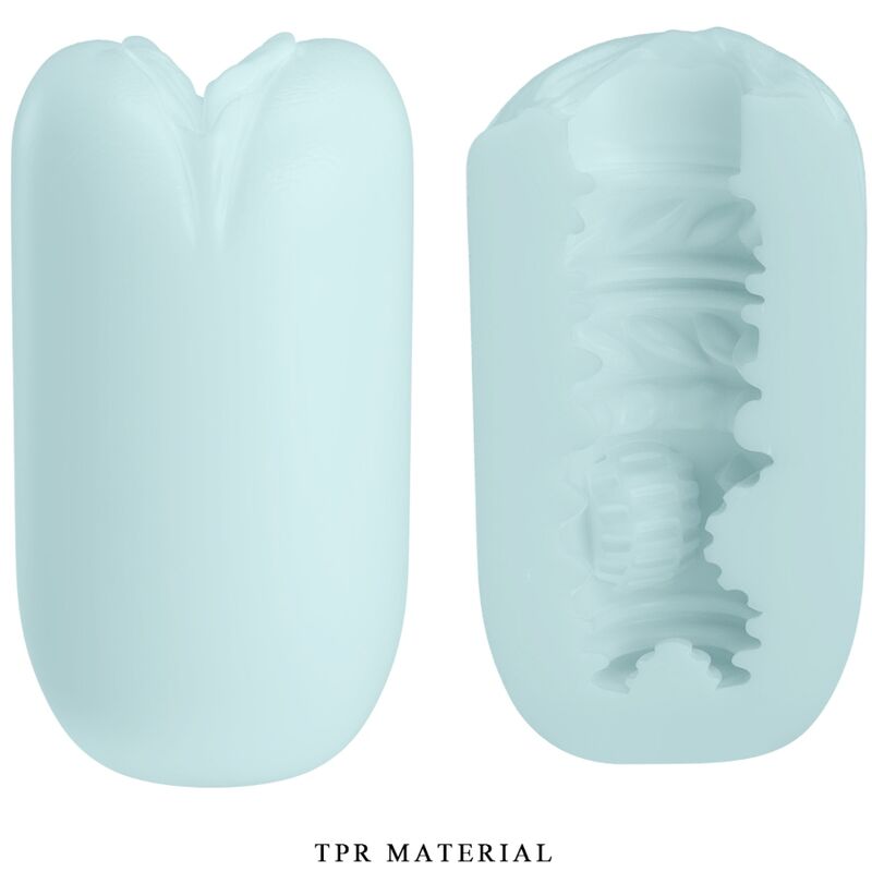 Pretty Love – Masturbatore Egg Hard Boiled Blu con Texture Stimolanti