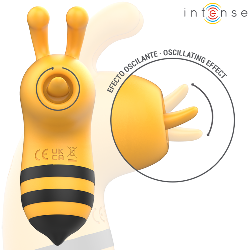 Maya – Stimolatore Clitorideo Ape Giallo/Nero di INTENSE