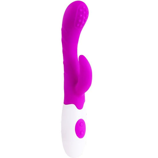 Pretty Love – Vibratore Rampante Lilla/Bianco con Punto G
