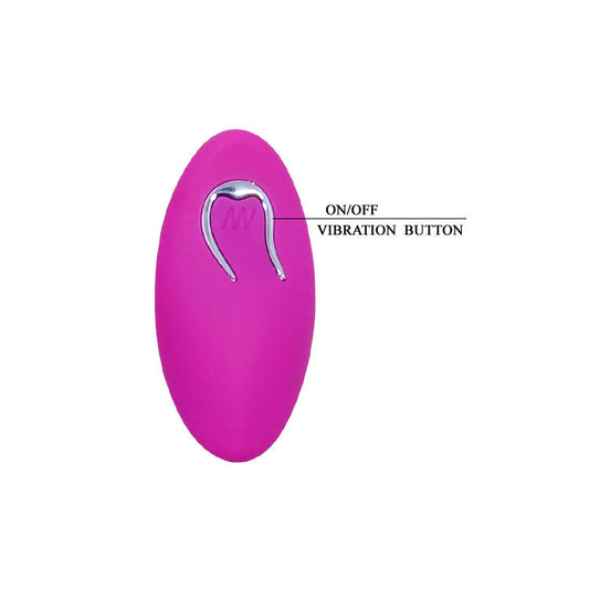 Pretty Love – Ovetto Vibrante BERGE con 12 Funzioni