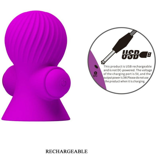 Pretty Love – Coppette Vibranti per Capezzoli con 12 Modalità di Vibrazione
