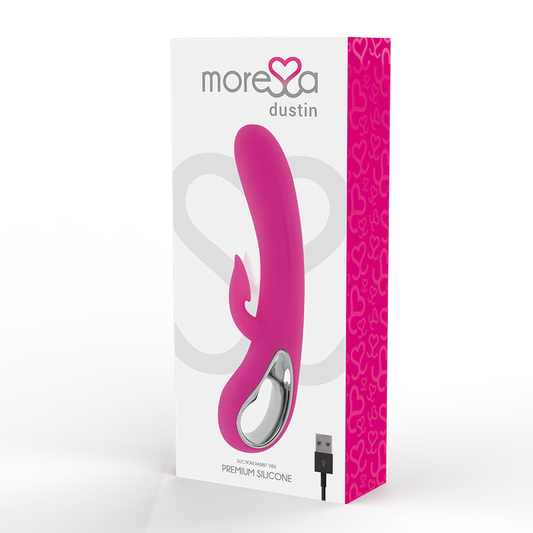 Moressa Dustin – Vibratore Rabbit con Doppia Stimolazione: Punto A e Suzione Clitoridea